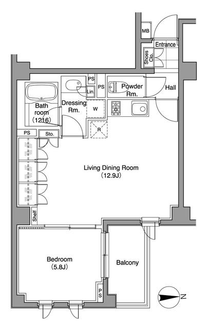 コートレアル三田綱町 201 - 224930
