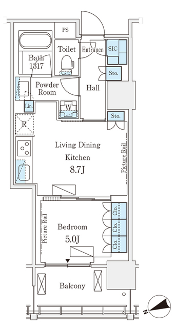 ロイヤルパークス品川 711 - 228058