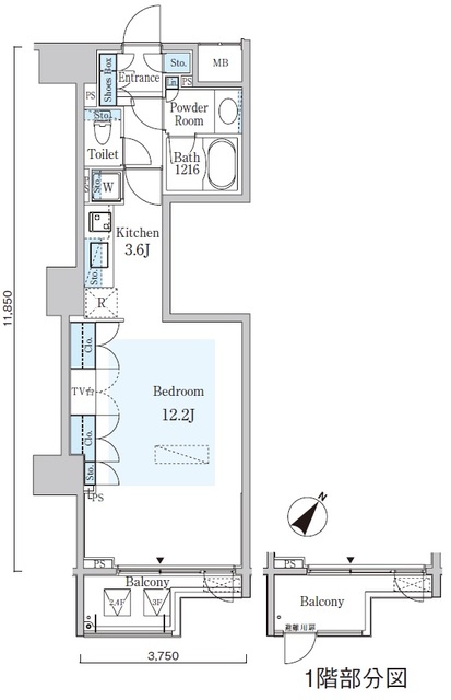 Orchid Residence Roppongi 102 - 234690