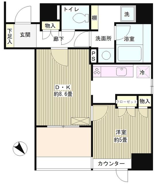 カルナ築地 602 - 233344