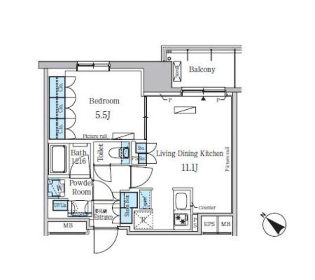 Park Axis Higashi Nihonbashi Station Gate 506 - 270702