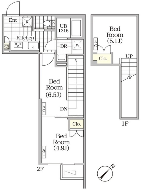 ＢＲＩＣＫ ＲＥＳＩＤＥＮＣＥ 目黒本町 206 - 246796