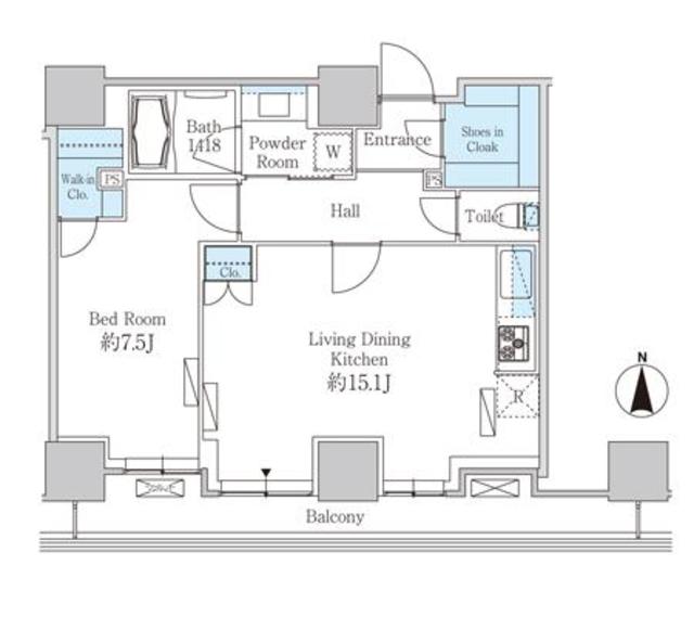 Belfirth Shibaura Tower 2205 - 253075