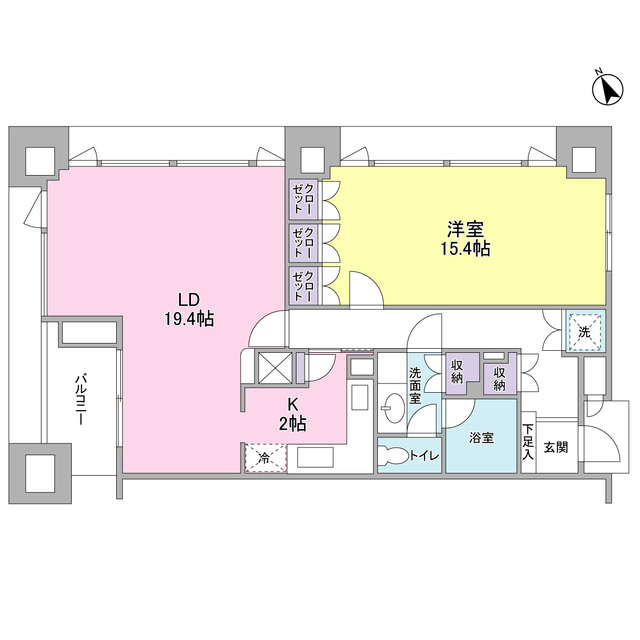 愛宕ビューアパートメント 1501 - 261422