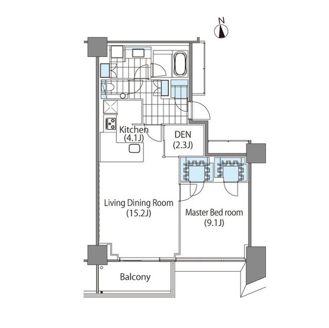 コンフォリア新宿イーストサイドタワー 2811 - 286166