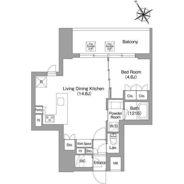 バウスフラッツ蔵前 201 - 286856