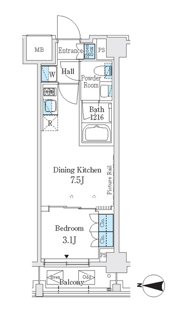 J. GRAN Court Shinagawa Nishi-Oi EAST 418 - 274991