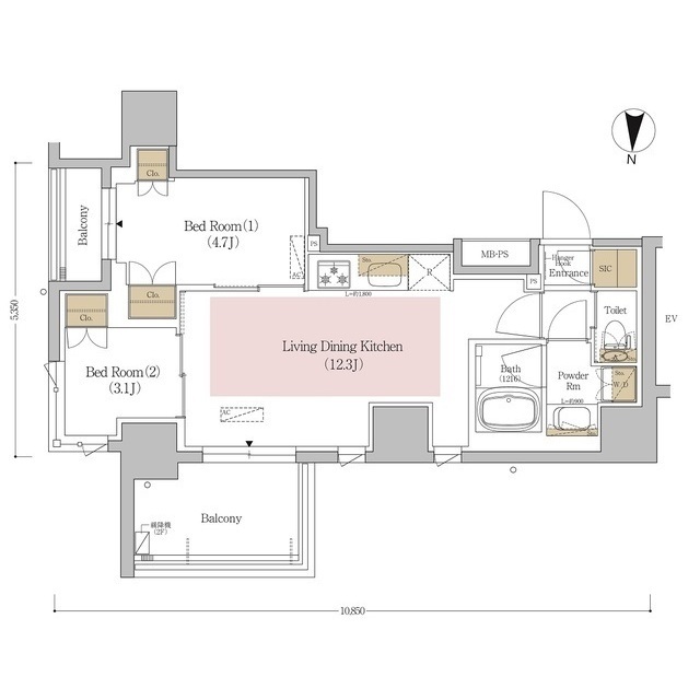 アーバネックス錦糸町NORTH 501 - 280184