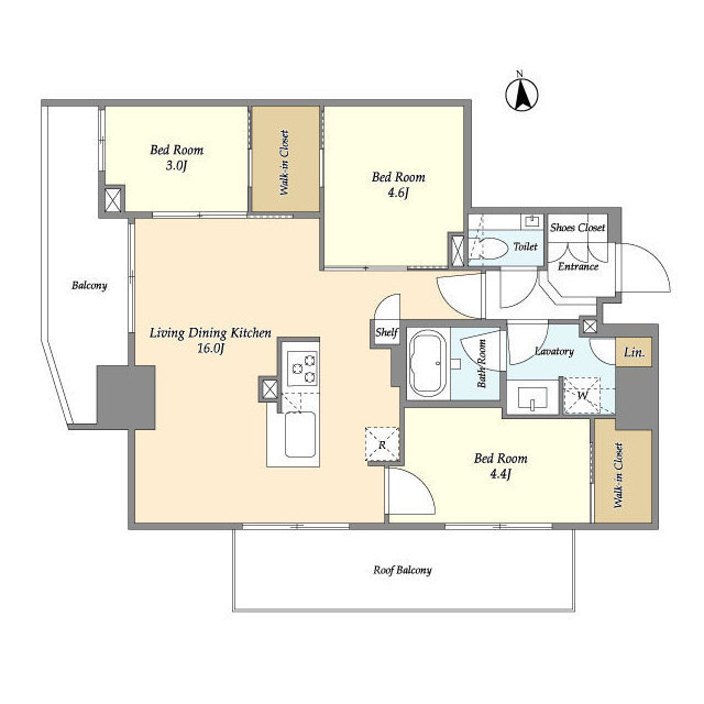 Orchid Residence Shibuya Tomigaya 1205 - 281688