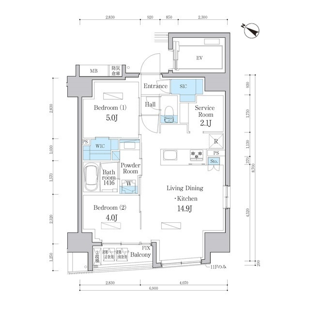Duo Flats Nihonbashi Suitengumae 1202 - 286657