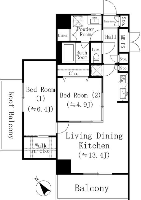 堀之内マンション 405 - 292737