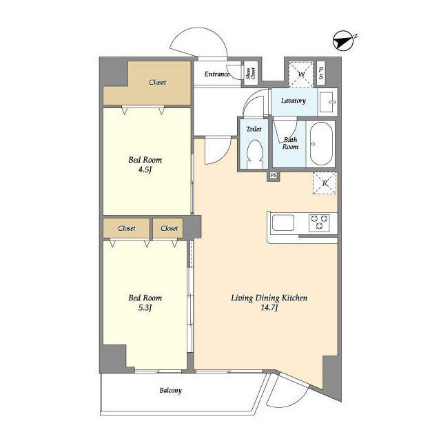 アルファコート亀戸２ 111 - 296572