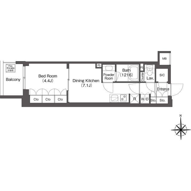 コンフォリア東新宿 719 - 297243