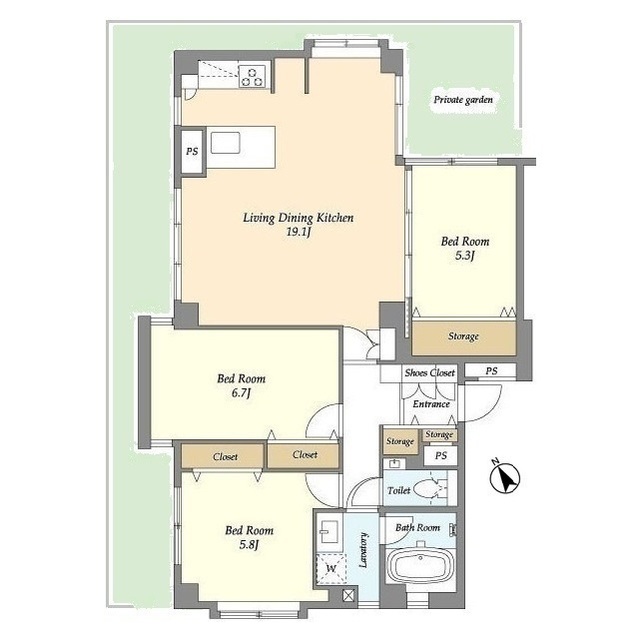 Takanawa Heights 101 - 295754