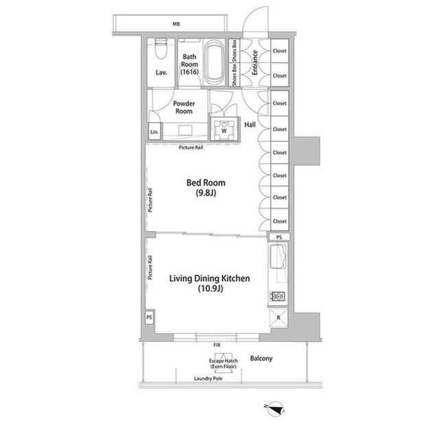 Iidabashi Garden Flats 504 - 299601