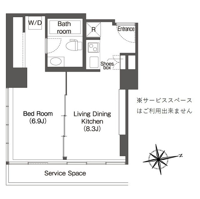 Wellis Urban Shinagawa Tower 1301 - 299634