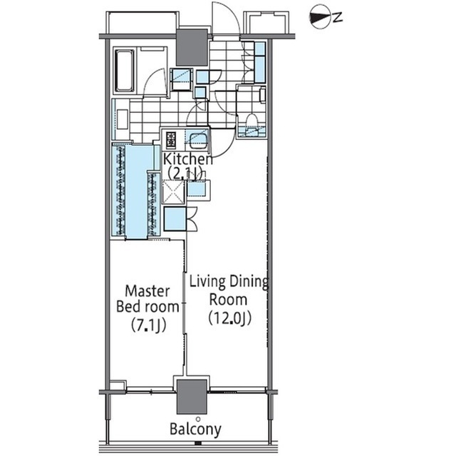 コンフォリア新宿イーストサイドタワー 2414 - 299881