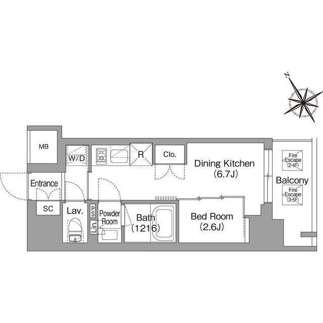 バウスフラッツ蔵前 1103 - 318087