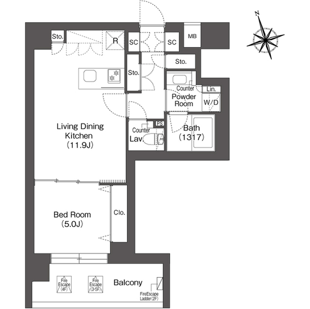 Ruwe Higashi-Oizumi 306 - 319676