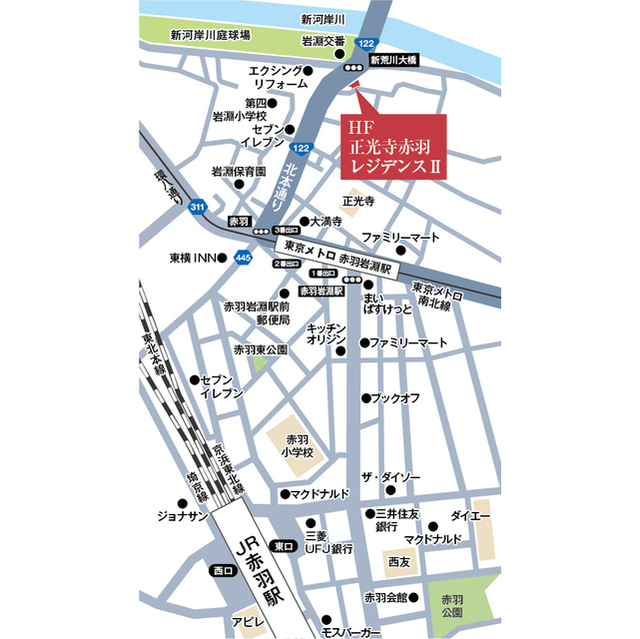 HF Shokoji Akabane Residence II 1402 - 262536