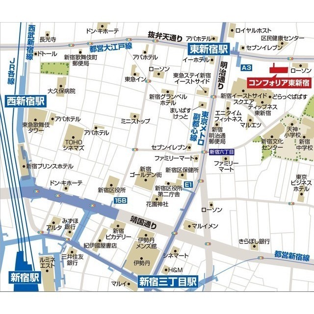 コンフォリア東新宿 1204 - 263771