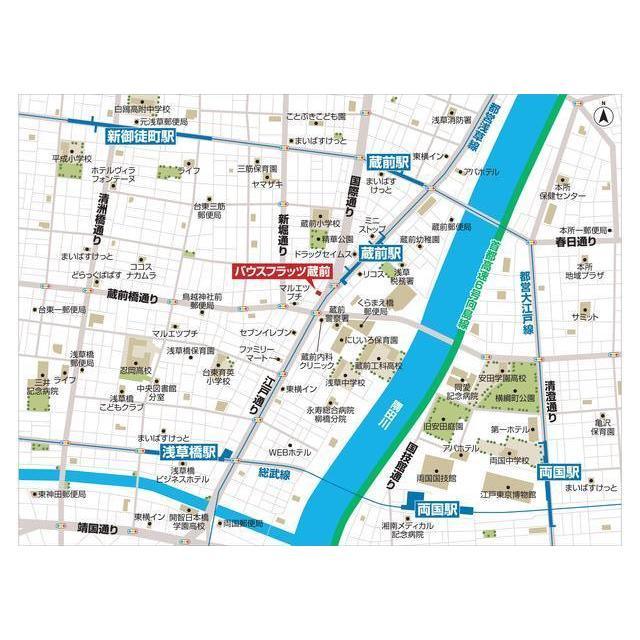 バウスフラッツ蔵前 1302 - 264788