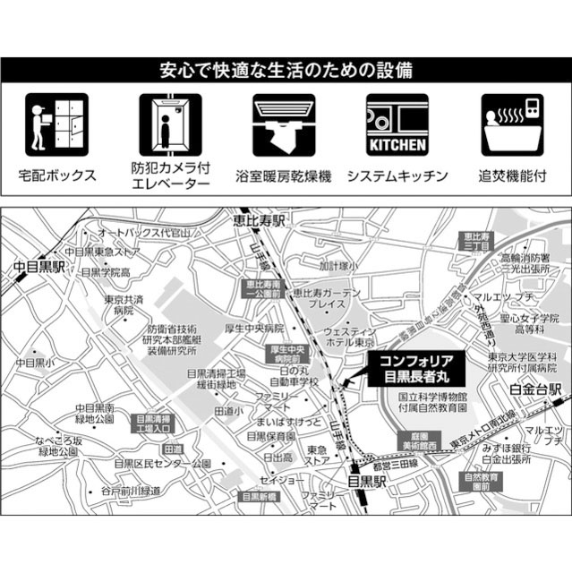 コンフォリア目黒長者丸 303 - 283075