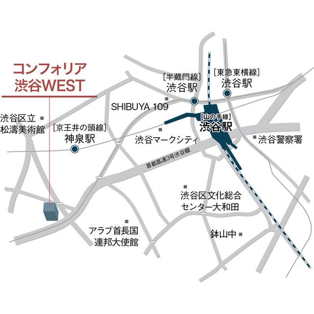コンフォリア渋谷WEST 1003 - 298502