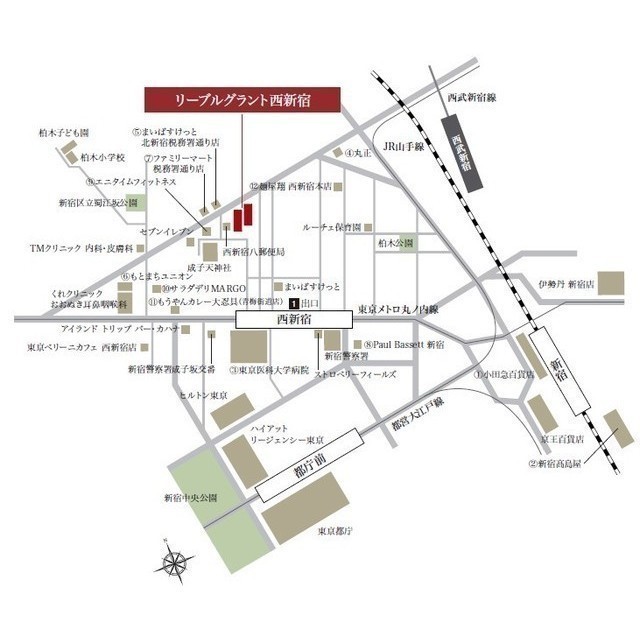 LIBR GRANT 西新宿EAST 805 - 319327